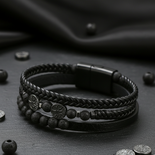 Stainless Steel Magnetic Bangle Bracelet