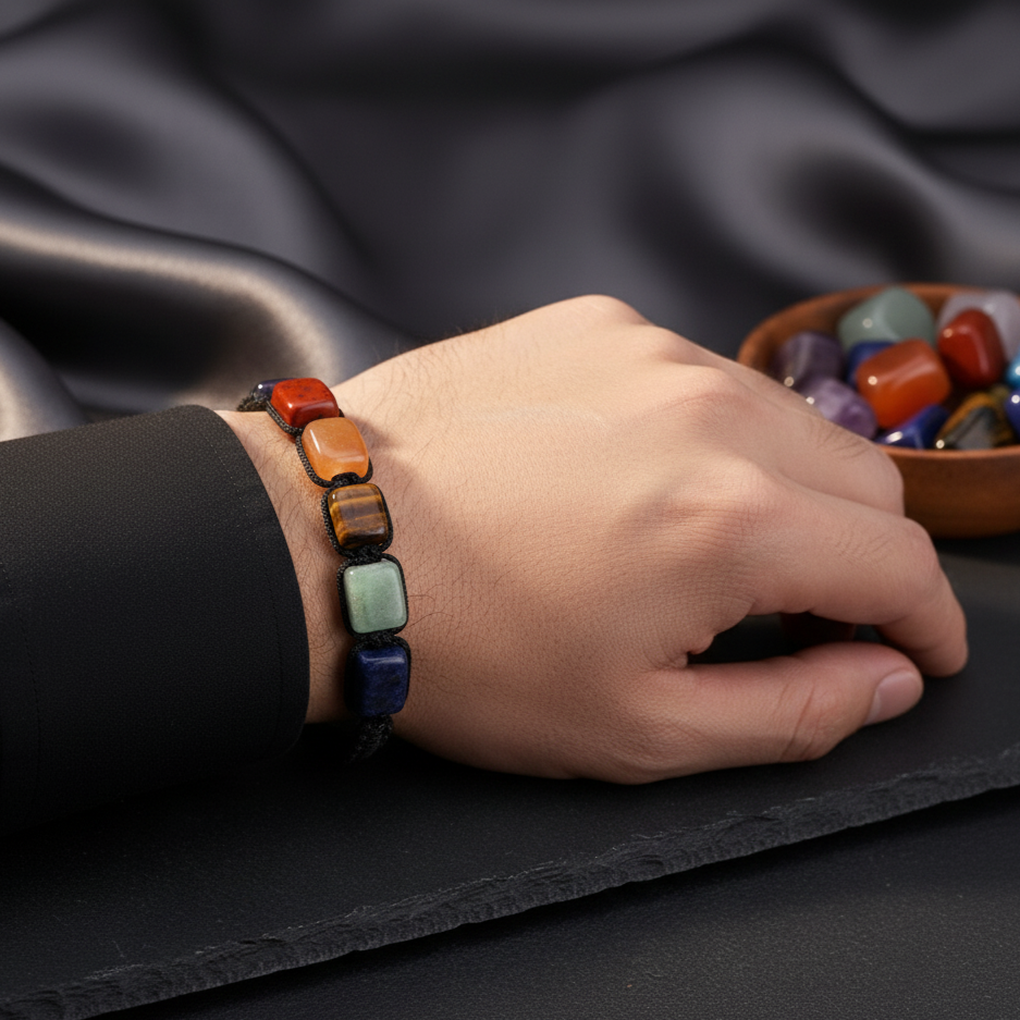 Colorful Chakra Healing Bracelet