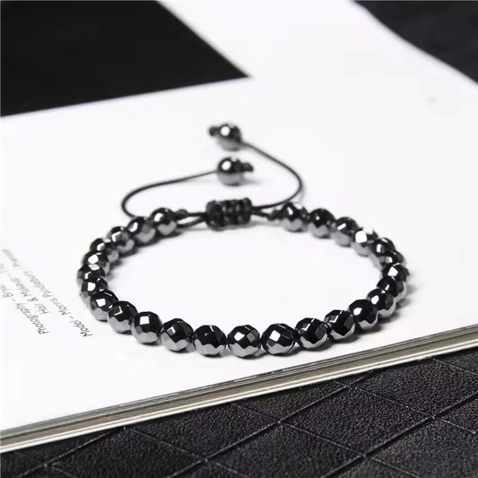Natural Hematite Magnetic Bracelet