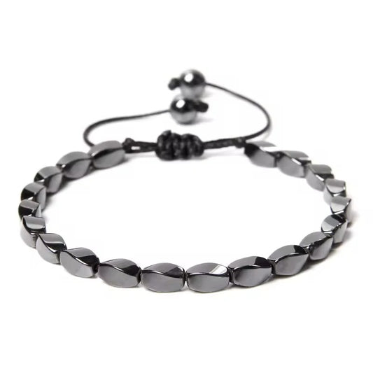 Natural Hematite Magnetic Bracelet