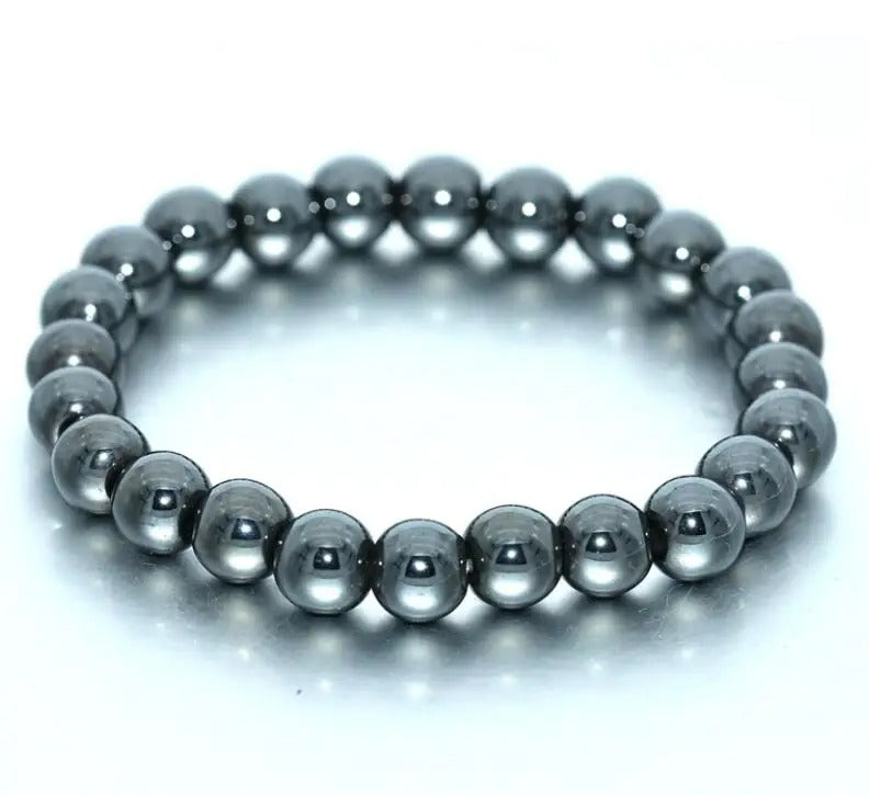 Moss Agate & Tiger Eye Bracelet β Natural Gemstone